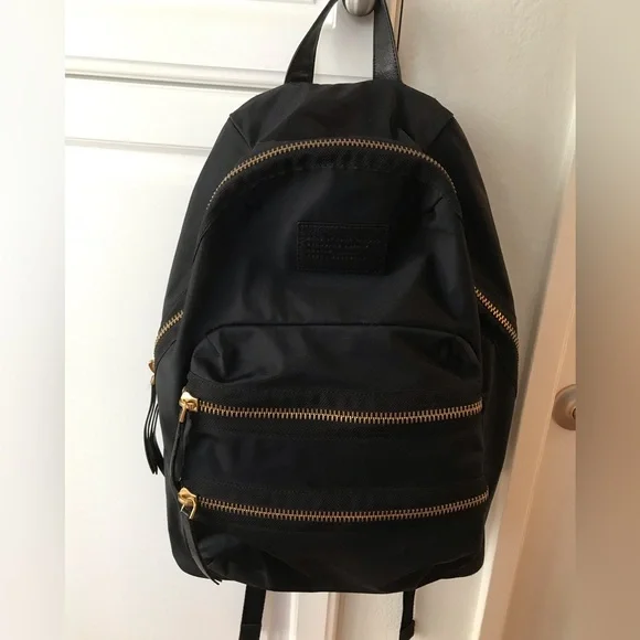 Marc by Marc Jacobs Black Nylon Backpack - Picture 4 of 9